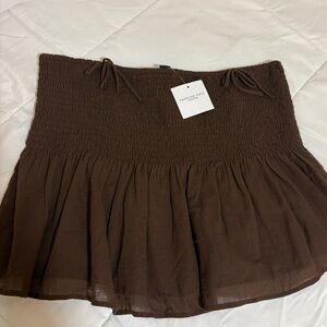 American Eagle Outfitters Chocolate Mini Skirt